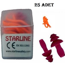 Starline 2411-T- Tekstil Tipi Antialerjik Yıkanabilir Kulak Tıkacı (22,6 Db)