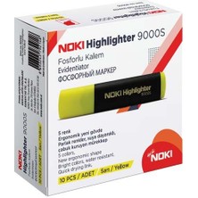 Noki Fosforlu Kalem Sarı 10'lu