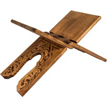 Çağrı Selçuklu Oymalı Ahşap Rahle (Küçük)