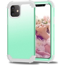 Eabhulie iPhone 11 İçin Pc Yumuşak Tpu Bumper 3'ü 1 Arada Koruma ShockProof Kılıf (Yurt Dışından)