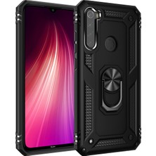 Eabhulie Xiaomi Redmi Note 8 İçin Çift Katmanlı Halkalı Standlı ShockProof Kılıf (Yurt Dışından)