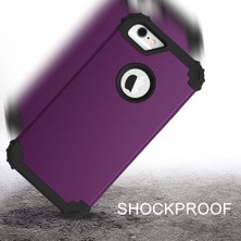 Eabhulie iPhone 6 / 6s İçin Pc Yumuşak Tpu Bumper 3'ü 1 Arada Koruma ShockProof Kılıf (Yurt Dışından)