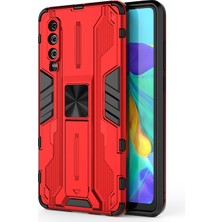 Eabhulie Huawei P30 İçin Çift Katmanlı Pc Tpu Bumper Kaymaz ShockProof Korumalı Kılıf (Yurt Dışından)