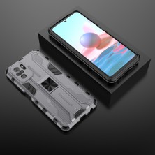 Eabhulie Xiaomi Redmi Note 10 4G / Note 10S İçin Çift Katmanlı Pc Tpu Bumper Kaymaz ShockProof Korumalı Kılıf (Yurt Dışından)