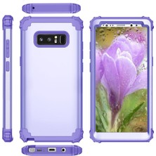 Eabhulie Samsung Galaxy Note 8 İçin Pc Yumuşak Tpu Bumper 3'ü 1 Arada Koruma ShockProof Kılıf (Yurt Dışından)