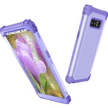 Eabhulie Samsung Galaxy Note 8 İçin Pc Yumuşak Tpu Bumper 3'ü 1 Arada Koruma ShockProof Kılıf (Yurt Dışından)