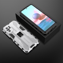 Eabhulie Xiaomi Redmi Note 10 4G / Note 10S İçin Çift Katmanlı Pc Tpu Bumper Kaymaz ShockProof Korumalı Kılıf (Yurt Dışından)