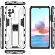 Eabhulie Xiaomi Redmi Note 10 4G / Note 10S İçin Çift Katmanlı Pc Tpu Bumper Kaymaz ShockProof Korumalı Kılıf (Yurt Dışından)