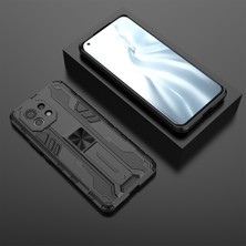 Eabhulie Xiaomi Mi 11 İçin Çift Katmanlı Pc Tpu Bumper Kaymaz ShockProof Korumalı Kılıf (Yurt Dışından)