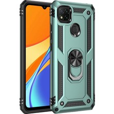 Eabhulie Xiaomi Redmi 9c İçin Çift Katmanlı Halkalı Standlı Kılıf (Yurt Dışından)