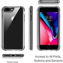 Eabhulie iPhone 6 Plus / 6s Plus / 7 Plus / 8 Plus İçin Pc Airbag Tpu Bumper Kılıf (Yurt Dışından)