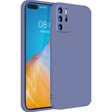 Eabhulie Huawei P40 İçin İnce Likit Silikon ShockProof Korumalı Kılıf (Yurt Dışından)