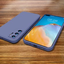 Eabhulie Huawei P40 İçin İnce Likit Silikon ShockProof Korumalı Kılıf (Yurt Dışından)