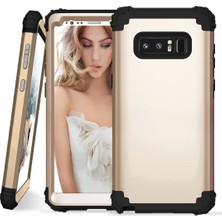 Eabhulie Samsung Galaxy Note 8 İçin Pc Yumuşak Tpu Bumper 3'ü 1 Arada Koruma ShockProof Kılıf (Yurt Dışından)