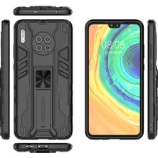 Eabhulie Huawei Mate 30 İçin Çift Katmanlı Pc Tpu Bumper Kaymaz ShockProof Korumalı Kılıf (Yurt Dışından)