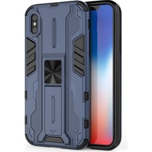 Eabhulie iPhone X / iPhone XS İçin Çift Katmanlı Pc Tpu Bumper Kaymaz ShockProof Korumalı Kılıf (Yurt Dışından)