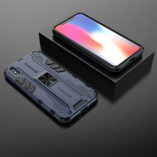 Eabhulie iPhone X / iPhone XS İçin Çift Katmanlı Pc Tpu Bumper Kaymaz ShockProof Korumalı Kılıf (Yurt Dışından)