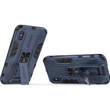 Eabhulie iPhone X / iPhone XS İçin Çift Katmanlı Pc Tpu Bumper Kaymaz ShockProof Korumalı Kılıf (Yurt Dışından)