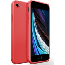 Eabhulie iPhone Se 2020 İçin İnce Likit Silikon ShockProof Korumalı Kılıf (Yurt Dışından)