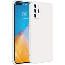 Eabhulie Huawei P40 İçin İnce Likit Silikon ShockProof Korumalı Kılıf (Yurt Dışından)