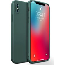 Eabhulie iPhone X İçin İnce Likit Silikon ShockProof Korumalı Kılıf (Yurt Dışından)