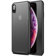 Eabhulie iPhone X / XS İçin İnce Yarı Saydam Mat Pc Airbag Tpu Bumper Kılıf (Yurt Dışından)