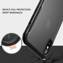 Eabhulie iPhone X / XS İçin İnce Yarı Saydam Mat Pc Airbag Tpu Bumper Kılıf (Yurt Dışından)