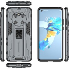 Eabhulie Huawei Mate 40 İçin Çift Katmanlı Pc Tpu Bumper Kaymaz ShockProof Korumalı Kılıf (Yurt Dışından)