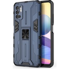 Eabhulie Xiaomi Redmi Note 10 5G İçin Çift Katmanlı Pc Tpu Bumper Kaymaz ShockProof Korumalı Kılıf (Yurt Dışından)