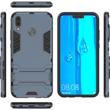 Eabhulie Huawei Y9 2019 İçin Çift Katmanlı Tpu Pc Hibrit Korumalı Standlı Kılıf (Yurt Dışından)