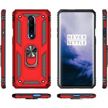 Eabhulie Oneplus 7 Pro İçin Çift Katmanlı Halkalı Standlı ShockProof Kılıf (Yurt Dışından)