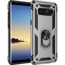 Eabhulie Samsung Galaxy Note 8 İçin Çift Katmanlı Halkalı Standlı ShockProof Kılıf (Yurt Dışından)