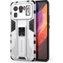 Eabhulie Xiaomi Mi 11 Ultra İçin Çift Katmanlı Pc Tpu Bumper Kaymaz ShockProof Korumalı Kılıf (Yurt Dışından)