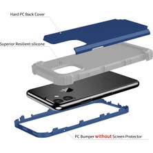 Eabhulie iPhone 11 İçin Pc Yumuşak Tpu Bumper 3'ü 1 Arada Koruma ShockProof Kılıf (Yurt Dışından)