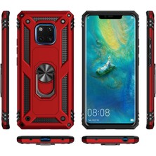 Eabhulie Huawei Mate 20 Pro İçin Çift Katmanlı Halkalı Standlı ShockProof Kılıf (Yurt Dışından)