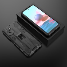 Eabhulie Xiaomi Redmi Note 10 4G / Note 10S İçin Çift Katmanlı Pc Tpu Bumper Kaymaz ShockProof Korumalı Kılıf (Yurt Dışından)