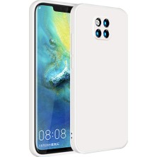 Eabhulie Huawei Mate 20 Pro İçin İnce Likit Silikon ShockProof Korumalı Kılıf (Yurt Dışından)