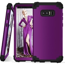 Eabhulie Samsung Galaxy Note 8 İçin Pc Yumuşak Tpu Bumper 3'ü 1 Arada Koruma ShockProof Kılıf (Yurt Dışından)