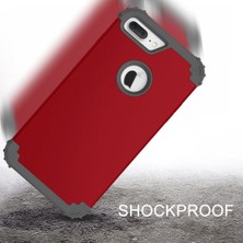 Eabhulie iPhone 7 Plus / 8 Plus İçin Pc Yumuşak Tpu Bumper 3'ü 1 Arada Koruma ShockProof Kılıf (Yurt Dışından)