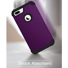 Eabhulie iPhone 7 Plus / 8 Plus İçin Pc Yumuşak Tpu Bumper 3'ü 1 Arada Koruma ShockProof Kılıf (Yurt Dışından)