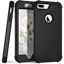 Eabhulie iPhone 7 Plus / 8 Plus İçin Pc Yumuşak Tpu Bumper 3'ü 1 Arada Koruma ShockProof Kılıf (Yurt Dışından)