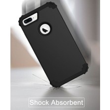 Eabhulie iPhone 7 Plus / 8 Plus İçin Pc Yumuşak Tpu Bumper 3'ü 1 Arada Koruma ShockProof Kılıf (Yurt Dışından)