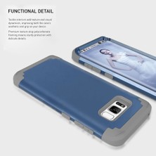 Eabhulie Samsung Galaxy S8 Plus İçin Pc Yumuşak Tpu Bumper 3'ü 1 Arada Koruma ShockProof Kılıf (Yurt Dışından)