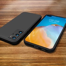 Eabhulie Huawei P40 İçin İnce Likit Silikon ShockProof Korumalı Kılıf (Yurt Dışından)