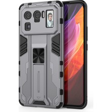 Eabhulie Xiaomi Mi 11 Ultra İçin Çift Katmanlı Pc Tpu Bumper Kaymaz ShockProof Korumalı Kılıf (Yurt Dışından)