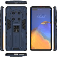 Eabhulie Huawei Mate 40 Pro İçin Çift Katmanlı Pc Tpu Bumper Kaymaz ShockProof Korumalı Kılıf (Yurt Dışından)