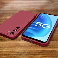 Eabhulie Oppo A55 5G İçin İnce Likit Silikon ShockProof Korumalı Kılıf (Yurt Dışından)