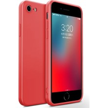 Eabhulie iPhone 7 / iPhone 8 İçin İnce Likit Silikon ShockProof Korumalı Kılıf (Yurt Dışından)