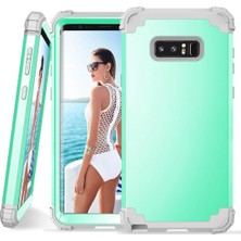 Eabhulie Samsung Galaxy Note 8 İçin Pc Yumuşak Tpu Bumper 3'ü 1 Arada Koruma ShockProof Kılıf (Yurt Dışından)