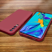 Eabhulie Huawei P30 İçin İnce Likit Silikon ShockProof Korumalı Kılıf (Yurt Dışından)